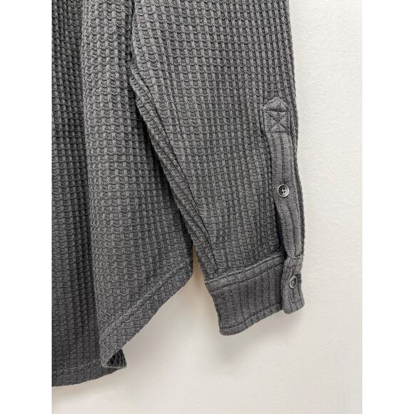 NWT Aerie Anytime Fave Waffle Shirt Oversized Lightweight Layering Shacket XXS - Picture 9 of 11
